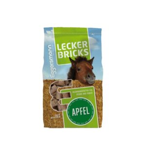 Lecker Bricks Apfel - przysmaki z aromatem jabłkowym 1kg