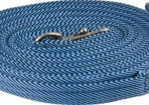 Lonża York Stripe - niebieska