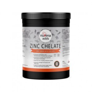 nuvena-zinc-chelate-550g NuVena - Zinc Chelate 550g - cynk dla koni, chelat aminokwasowy