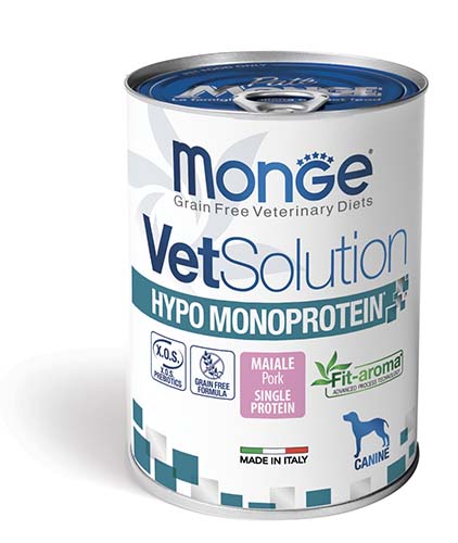 Monge Vet Solution Hypo Monoprotein – wieprzowina 400g