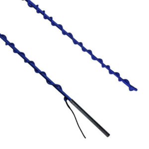 Bat York do lonżowania 2-częściowy - niebieski 180 cm